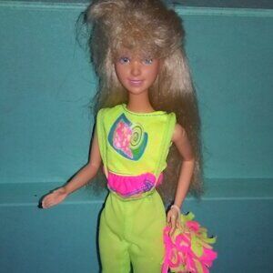 Barbie Doll Jazzie Cheerleader Fashion 80s
